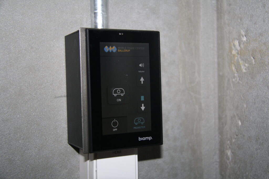 Biamp touchpanel